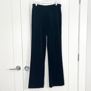 Vintage Act III Medium Black Velvet Lounge Pants